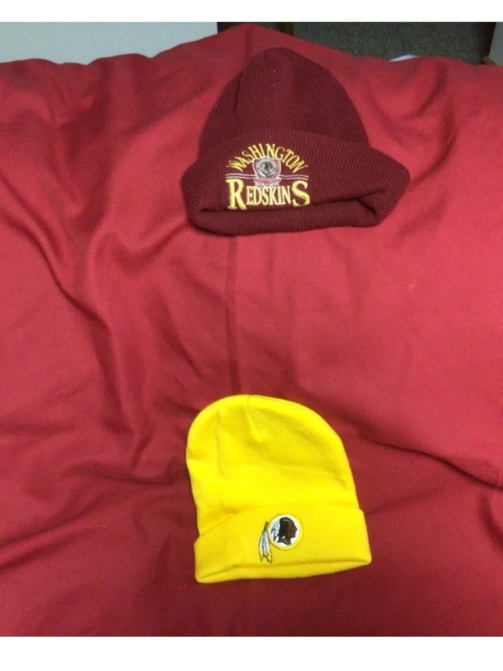 NFL vintage Washington Redskins toques